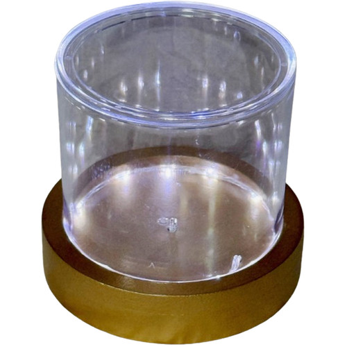Scatola tonda plexiglass - pz,