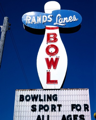 Insegna rand lanes bowl - insegna,