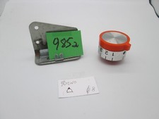 Manopola cucina a gas- forno- colore arancio - foro 8 - 8 posizioni + grill