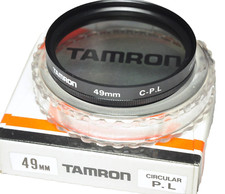 ★TAMRON JAPAN FILTER C-P.L★49 mm  FILTRO POLARIZZATORE CIRCOLARE★