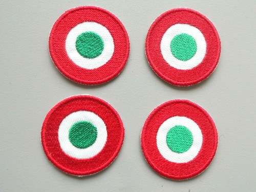 Patch coccarda italia 4 - patch,