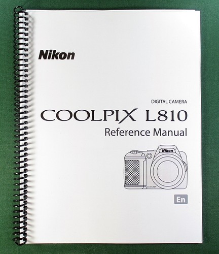 Nikon l810 reference manual - nikon,