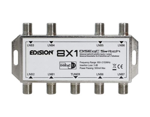 Edision diseqc 8x1 - diseqc,