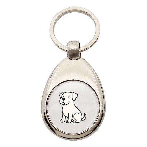 Portachiavi dogo argentino - portachiavi,