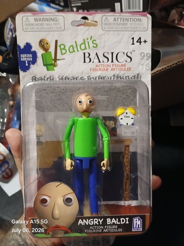 Figurina baldi basics - figurina, angry