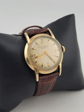 Girard Perregaux Gyromatic anni 50 vintage oro giallo 10k riempito automatico funzionante