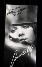 Biglietto autografo Ornella