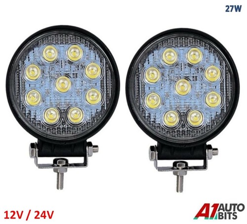 27w fari da lavoro - 2x,