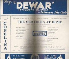 Programme Odeon Theater