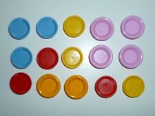 lotto LEGO 15 piatti - DISH Mix BELLI VALORE stock prezzo AFFARE rar PIA17