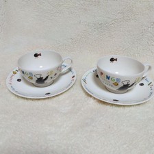 Set tazza e piattino Pinguino