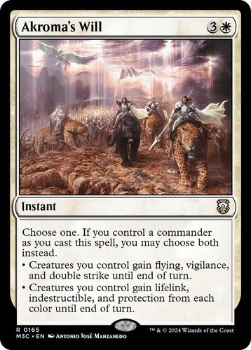 Akroma will commander - akroma's,