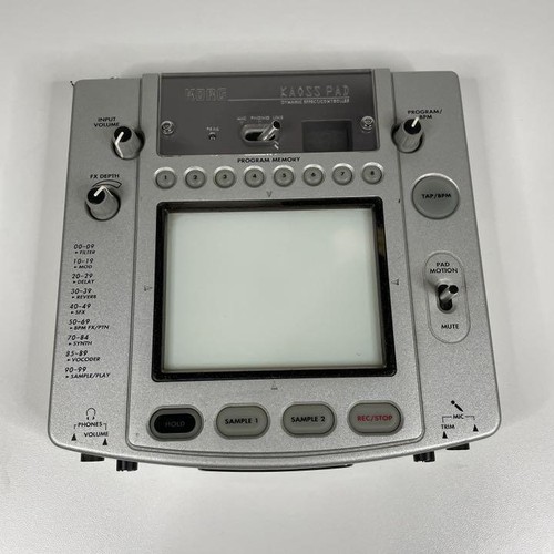 Korg kaoss pad - korg, sampler