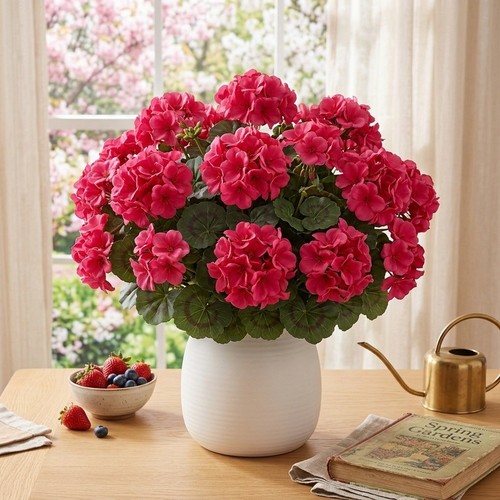 Mazzo fiori seta - fiori, di