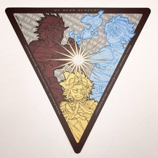 My Hero Academia Die-cut Card 2 Todoroki Kirishima Kaminari Japan Anime Manga