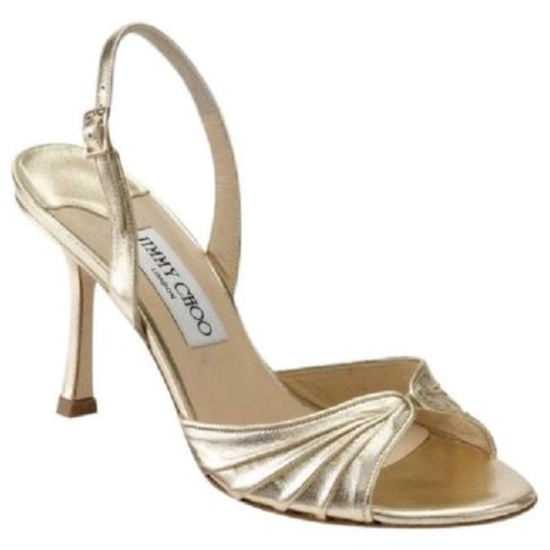 Jimmy choo gold - king, sandalo