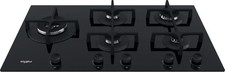 Piano Cottura WHIRLPOOL a Gas 5 Fuochi 90 cm Vetro Nero GOA 9523/NB1