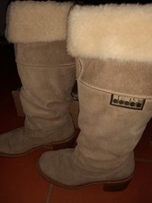 Stivali doposci camoscio