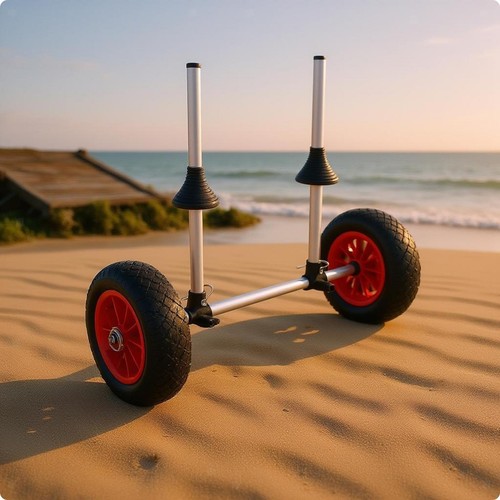 Carrello per kayak sit - kayak, sit-on-top