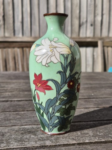 Antico vaso cloisonne