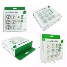 9 Mini Faretto 24v Incasso cob