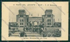 Bari Città Fiera Levante Mini cartolina QQ4563