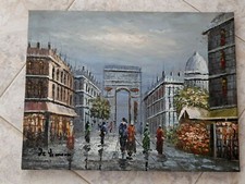 Dipinto olio su tela centro