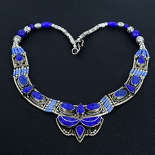 Collana Lapislazzuli Argento