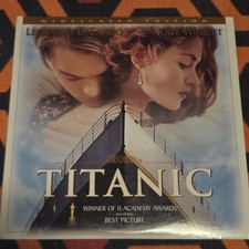 Titanic widescreen laserdisc - titanic,