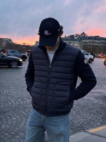 Moncler piumino maglia uomo - piumino, in
