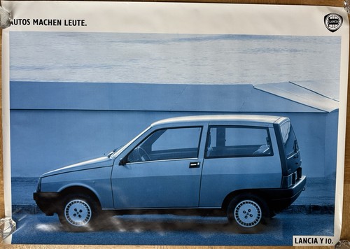 Poster manifesto lancia y10 - poster,