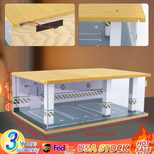 Scale diecast car garage - 1/24,