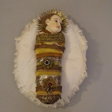 Gesù Bambino Antico  In Cera