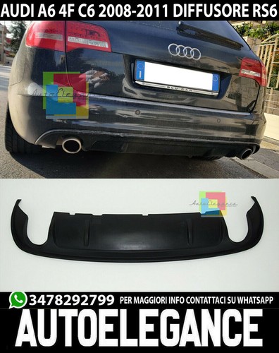Diffusore rs6 per audi 4f - diffusore, a6