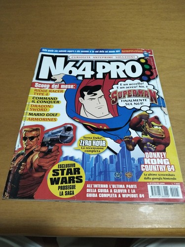 Rivista videogame retro n64 - rivista,