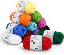 Gomitoli Di Lana 12 Colori