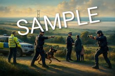 Quadro personalizzato polizia