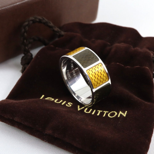 Anello louis vuitton damier - louis,