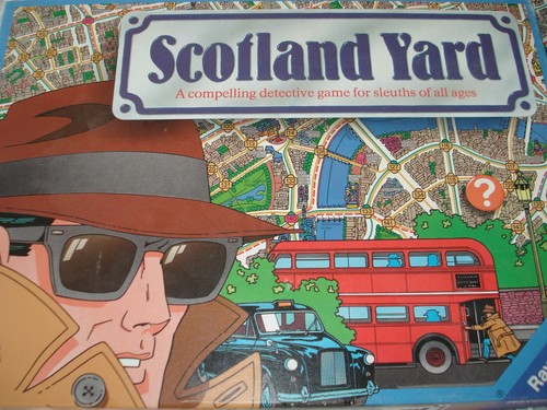 Scotland yard game - scotland, detective