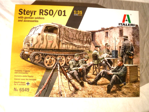Italeri tedesco steyr - 1/35,