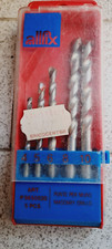 set punte da muro da 4,5,6,8,10 mm. poco usate come nuove + 1 da 6/10 mm. nuove