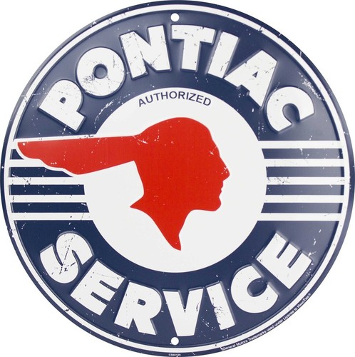 Pontiac service insegna retrò - pontiac,