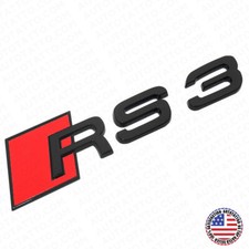 Audi RS3 Gloss Black Rear