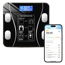 Bilancia Pesapersone Bluetooth 180kg con App Monitoraggio Completo