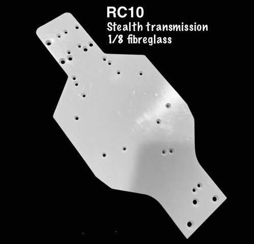 Rc10 fibreglass chassis - 1/8,