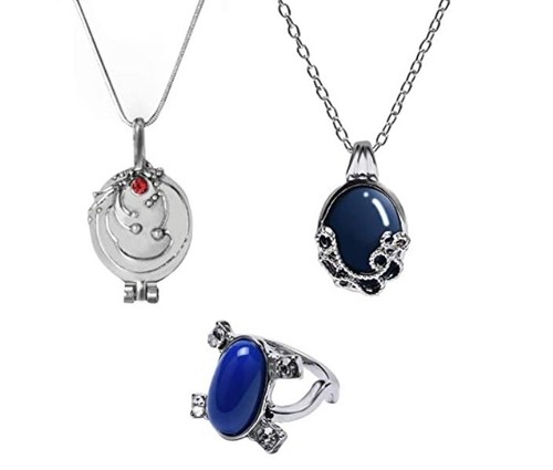 Collana anello pezzi the - collana, 3