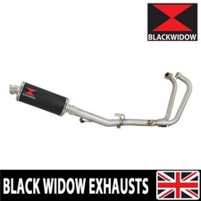 GW 250 Inazuma 2012-2017 2-1 Impianto di Scarico Silenziatore Ovale Terminale Can 300BS