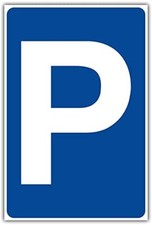 Cartello "Parcheggio", in