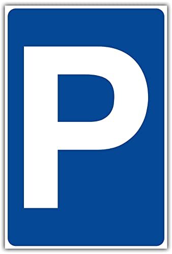 Cartello parcheggio in - "parcheggio",,