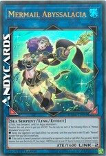 MERMAIL ABYSSALACIA (Sirenide Abyssalacia) • Ultra R • DANE EN094 • YUGIOH!